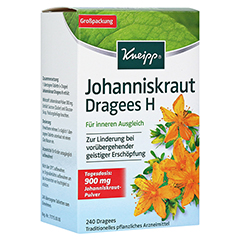 KNEIPP Johanniskraut Dragees H 240 Stück