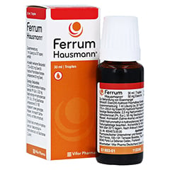 Ferrum Hausmann 50mg Eisen/ml Lösung