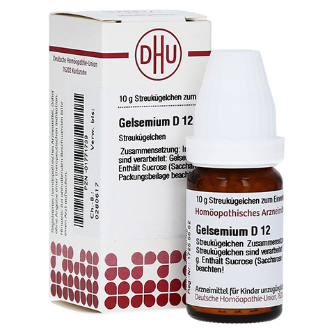 GELSEMIUM D 12 Globuli 10 Gramm N1