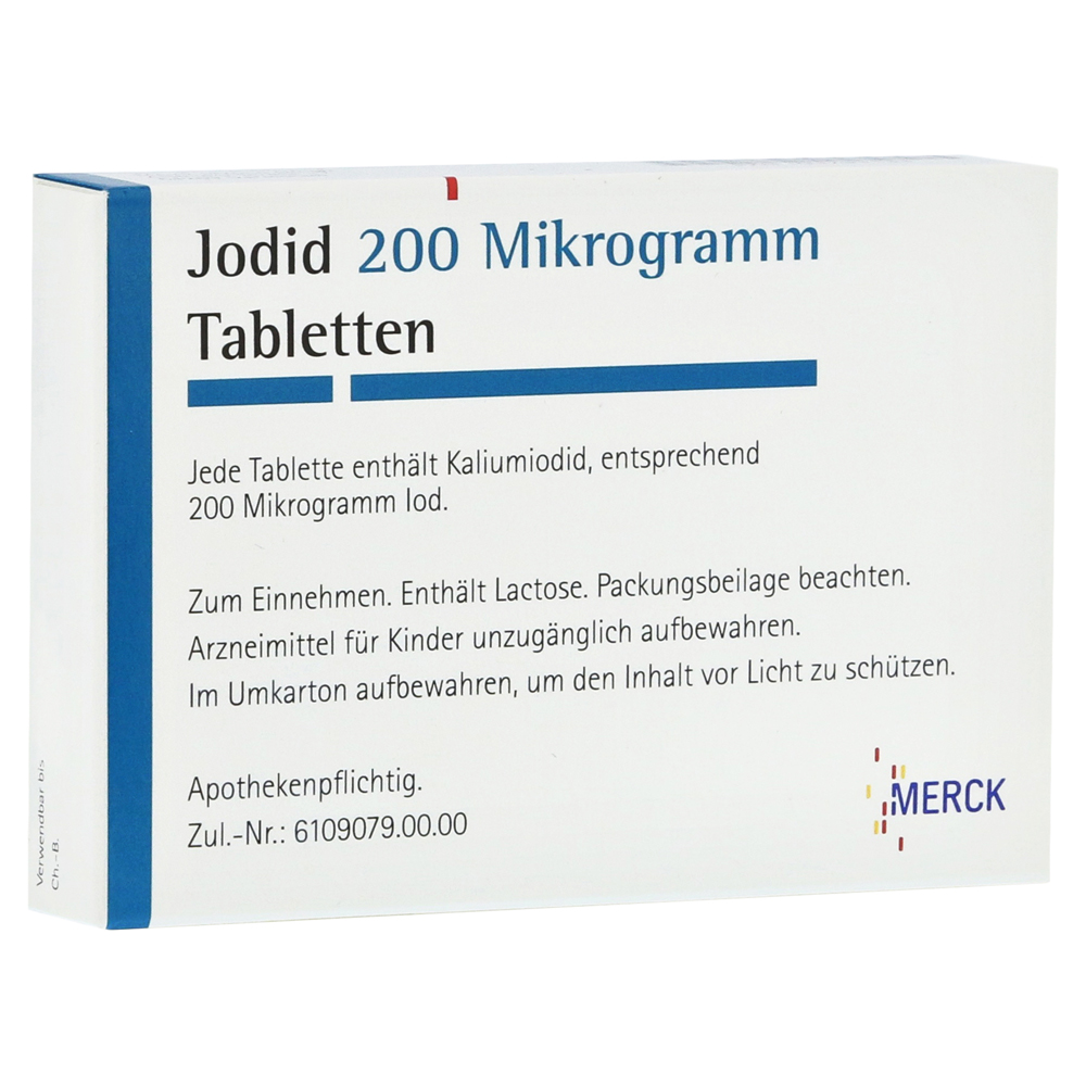 Jodid 200 Mikrogramm Tabletten 100 Stück