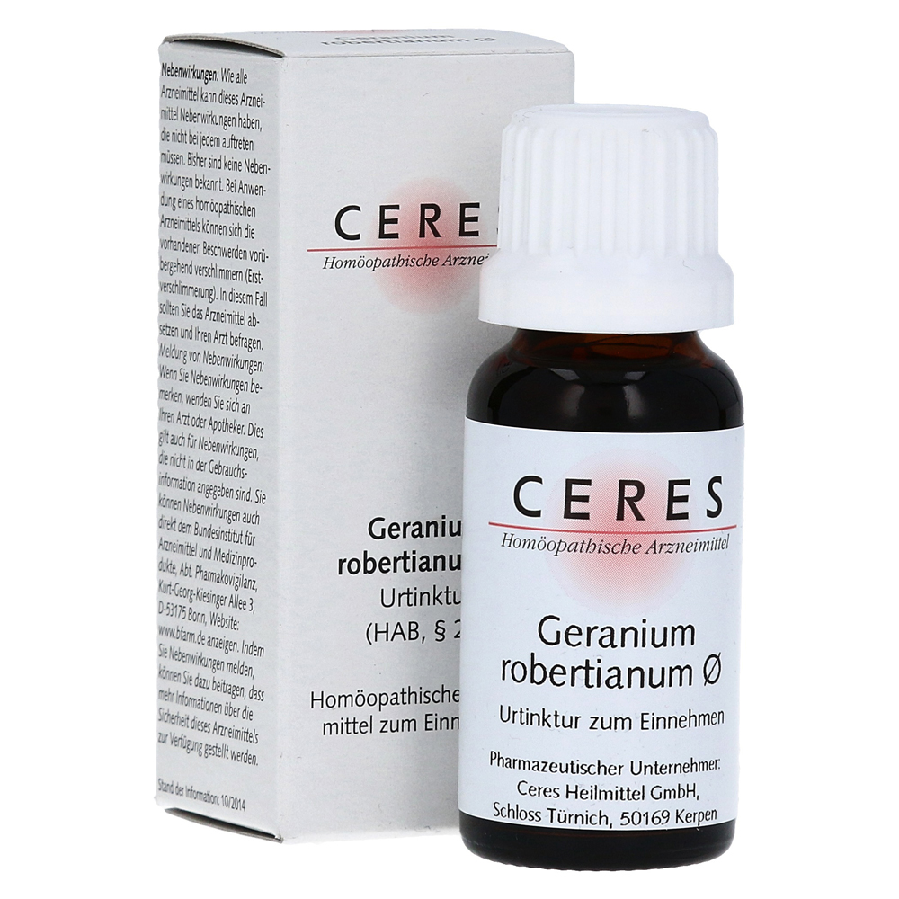CERES Geranium robertianum Urtinktur 20 Milliliter