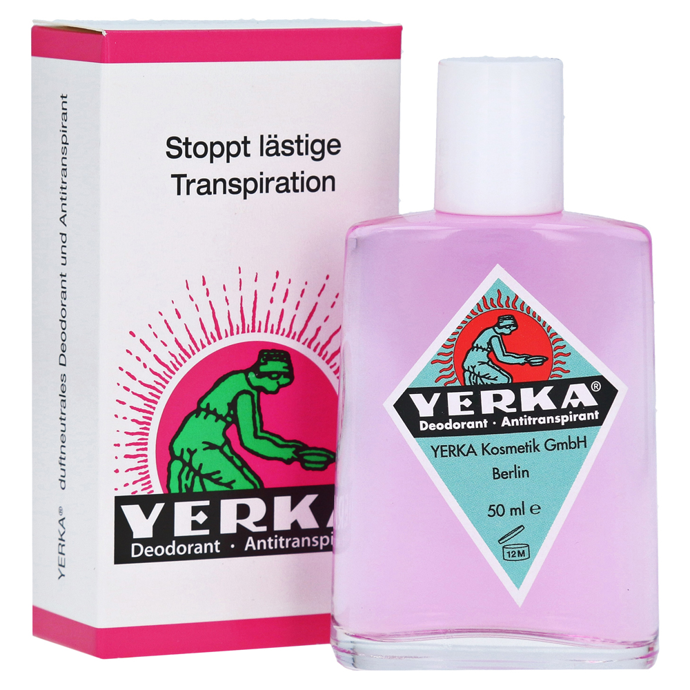 Yerka Deodorant Antitranspirant 50 Milliliter