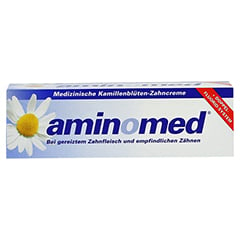 AMIN O MED Fluorid Kamille Zahnpasta 75 Milliliter - Vorderseite