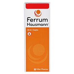 Ferrum Hausmann 50mg Eisen/ml Lsung 30 Milliliter N1 - Vorderseite