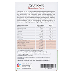 AYUNOVA Neurostress-Formel Kapseln 60 Stck - Rckseite