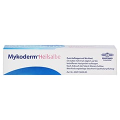 Mykoderm Heilsalbe Nystatin/Zinkoxid 25 Gramm N1 - Oberseite