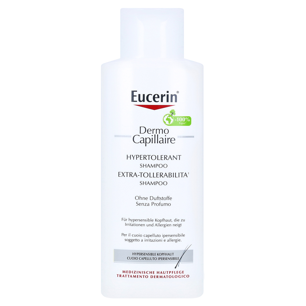 Eucerin DermoCapillaire Hypertolerant Shampoo 250 Milliliter online medpex Versandapotheke