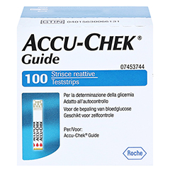 ACCU-CHEK Guide Teststreifen 100 Stück - Oberseite