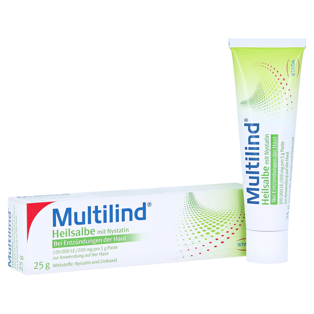 Multilind Heilsalbe mit Nystatin Paste 25 Gramm