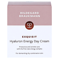 Hildegard Braukmann EXQUISIT Hyaluron Energie Creme Tag 50 Milliliter - Rckseite