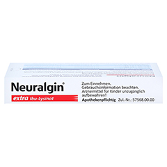 Neuralgin extra ibu lysinat 684 mg - Vertrauen Sie dem Favoriten der Experten