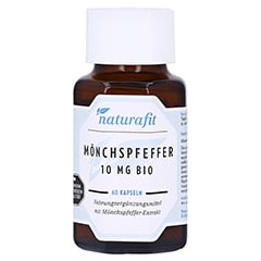 NATURAFIT Mnchspfeffer 10 mg Bio Kapseln 60 Stck