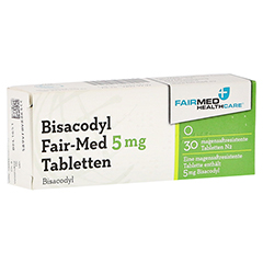 BISACODYL Fair-Med 5 mg magensaftres.Tabletten 30 Stck N2