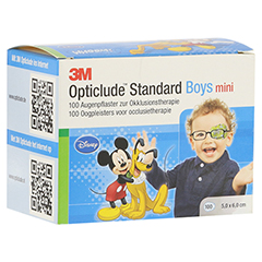 Opticlude 3M Standard Disney Pflaster Boys mini 100 Stck