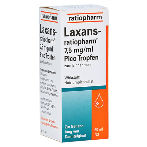 Laxans-ratiopharm 7,5mg/ml Pico 50 Milliliter N3