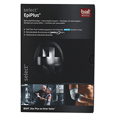 BORT Select EpiPlus Ellenbogenbandage M schwarz 1 Stck - Vorderseite