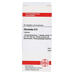 OKOUBAKA D 8 Tabletten 80 Stck N1 - Vorderseite