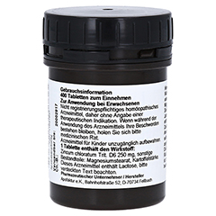 SCHSSLER NR.21 Zincum chloratum D 6 Tabletten 400 Stck - Rckseite