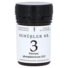 SCHSSLER NR.3 Ferrum phosphoricum D 12 Tabletten 200 Stck