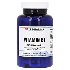 VITAMIN B1 GPH 1,4 mg Kapseln 180 Stück