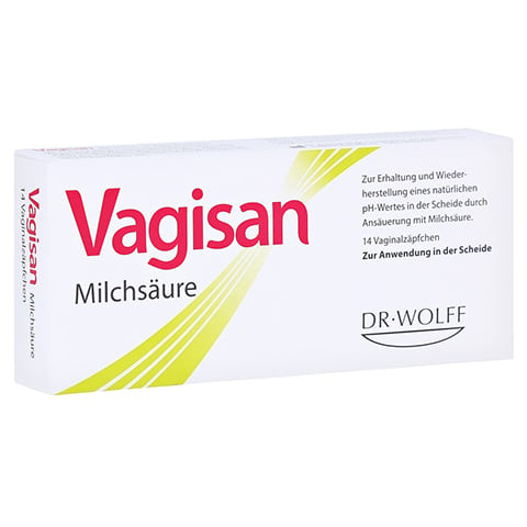 Vagisan Milchsäure Vaginalzäpfchen 14 Stück