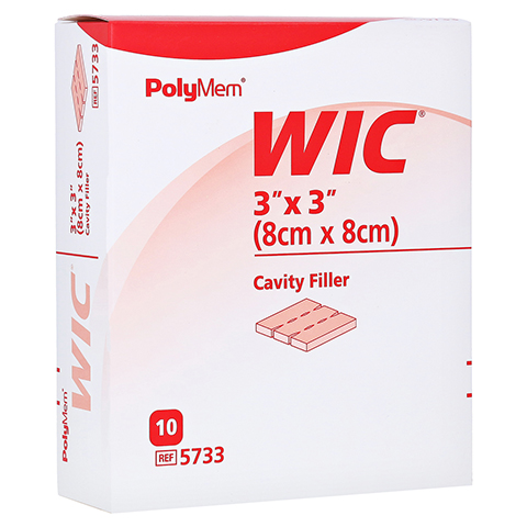 POLYMEM Wic Füll-Pad 8x8 cm 10 Stück
