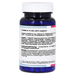 VITAMIN E 15 mg GPH Kapseln 60 Stck - Linke Seite