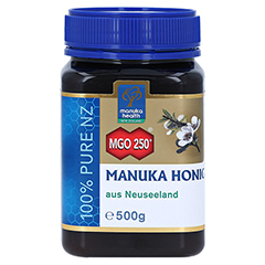 MANUKA HEALTH MGO 250+ Manuka Honig 500 Gramm - Vorderseite