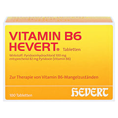 Vitamin B6-Hevert 100 Stück N3 - Vorderseite