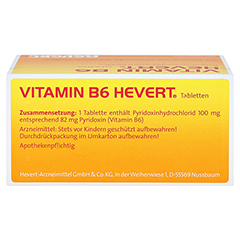 Vitamin B6-Hevert 100 Stück N3 - Oberseite