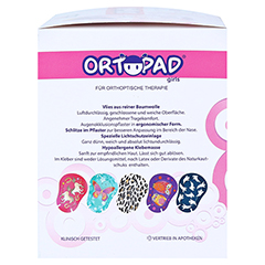 ORTOPAD for girls regular Augenokklusionspflaster 100 Stück - Linke Seite