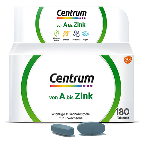 Centrum A-zink Tabletten 180 Stück