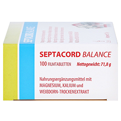 SEPTACORD Balance Filmtabletten 100 Stck - Linke Seite