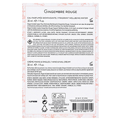 R&G Gingembre Rouge Set Duft 30ml & Handcreme 1 Packung - Rckseite