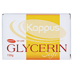 KAPPUS we care Glycerinseife 150 Gramm - Vorderseite