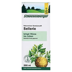 Schoenenberger Sellerie Naturreiner Gemüsesaft 200 Milliliter - Vorderseite