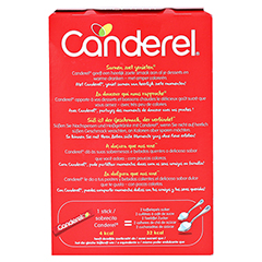 CANDEREL Sticks 100 Stück - Rückseite