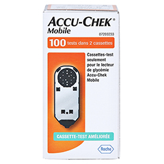 ACCU-CHEK Mobile Testkassette 100 Stck - Vorderseite