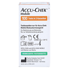ACCU-CHEK Mobile Testkassette 100 Stck - Rckseite