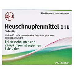 Heuschnupfenmittel DHU Tabletten 100 Stück N1 - Vorderseite
