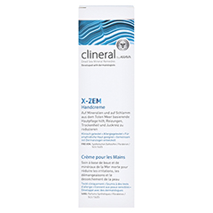CLINERAL X-ZEM Hand Cream 125 Milliliter - Vorderseite