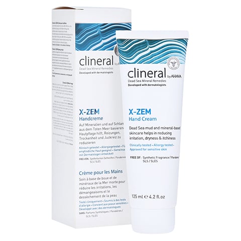 CLINERAL X-ZEM Hand Cream 125 Milliliter