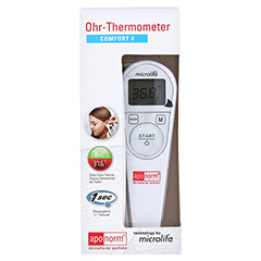 APONORM Fieberthermometer Ohr Comfort 4 1 Stck - Vorderseite
