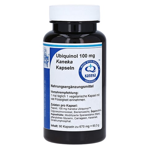 Ubiquinol 100 mg Kaneka Kapseln 90 Stck
