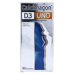 Calcimagon-D3 UNO 1000mg/800 I.E. 90 Stück - Vorderseite