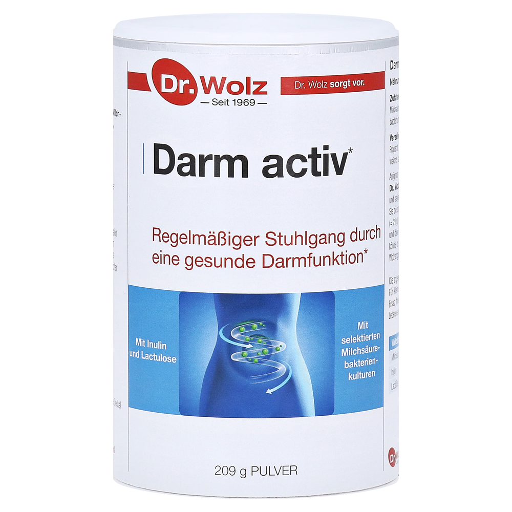 DARM ACTIV Dr.Wolz Pulver 209 Gramm