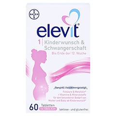 ELEVIT 1 Kinderwunsch & Schwangerschaft Tabletten 1x60 Stück - Vorderseite