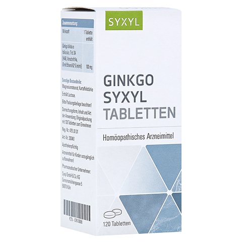 GINKGO SYXYL Tabletten 120 Stck N1
