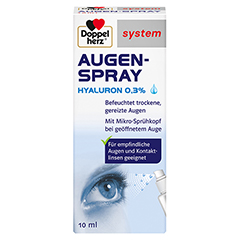 DOPPELHERZ Augen-Spray Hyaluron 0,3% system 10 Milliliter
