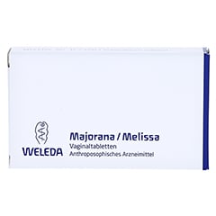 MAJORANA/MELISSA Vaginaltabletten 10 Stück N1 - Vorderseite